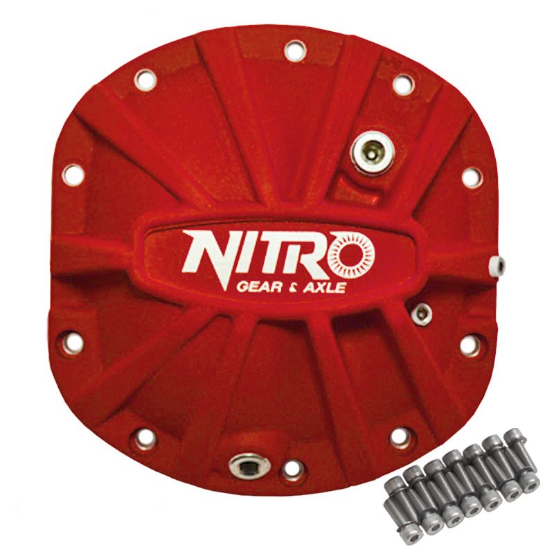 Nitro Dana 30 Differential Covers Red Xtreme