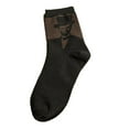 thumbnail image 1 of thinsony Men Socks Gentleman Style Pattern Autumn Winter 70% Cotton Socks Boys' Socks Tube Socks, 1 of 8