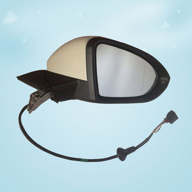 Espejo retrovisor de golf Heldig Espejo auxiliar de punto ciego de marcha atrás reflectante imprimación blanca