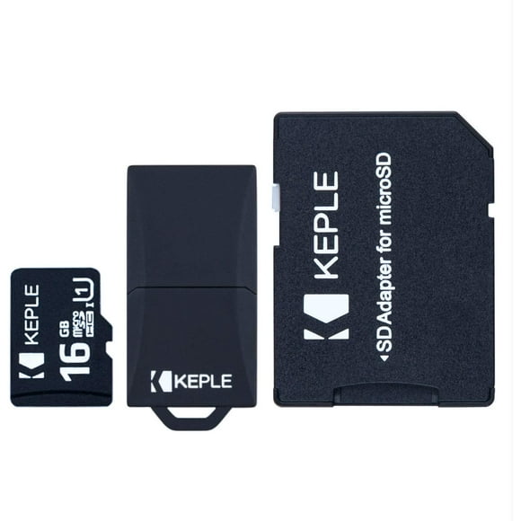 16GB microSD Memory Card by Keple | Micro SD Class 10 for Vemont, Maifang, Victure, Crosstour, Campark, Camkong Action