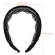 thumbnail image 4 of Diadema de tela con dientes para mujer, elegante, antideslizante, color negro, 4 of 5