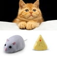 thumbnail image 3 of POINTERTECK Wireless Electronic RC Rat Plush Mouse Toy Interactive Toy (Grey White), 3 of 9