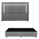 thumbnail image 1 of Cabecera King Size Bora + Base Cama Storm Gris Oscuro, 1 of 8