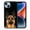 Black Tan German Shepherd Dog, variant on FINCIBO Soft Rubber Protector Cover Case for Apple iPhone 14 6.1" 2022, Black Tan German Shepherd Dog