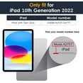 thumbnail image 2 of For iPad 10th Generation 2022 10.9 Inch Case Shockproof Heavy Duty Stand Protective Cover (Green/Black), 2 of 14