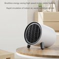 thumbnail image 3 of Calentador de espacio elécico, ventilador silencioso con protección cona sobrecalentamiento, aire acondicionado de invierno Dedsk top, conol de Yotijar Calentador eléctrico, 3 of 10