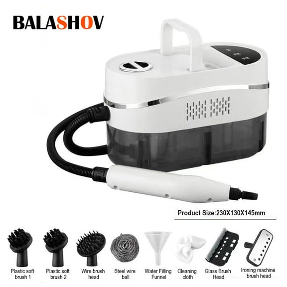 Limpiador de Vapor de Alta Presión de 1100V Limpiador de Vapor de Mano para Hogar Cocina Auto Máquina de Limpieza de Vapor 2500W Vapor de Alta Temperatura