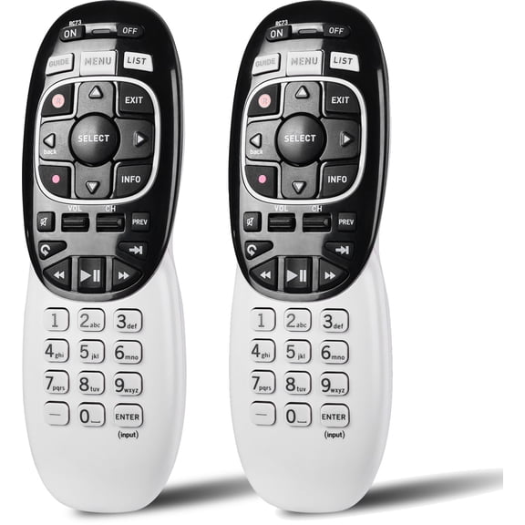 2 Packs RC73 Remote Control Replacement Compatible with Directv TV Remote Control