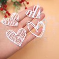 thumbnail image 1 of Troqueles para hacer tarjetas, troqueles para cortar metal Love Hearts x4, 1 of 6