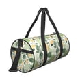thumbnail image 6 of Horeoi Hawaiian Style Print Foldable Travel Duffle Bag with Removable Strap - Water-Resistant Gym Vacation Luggage Multi-Pocket Design, 6 of 8