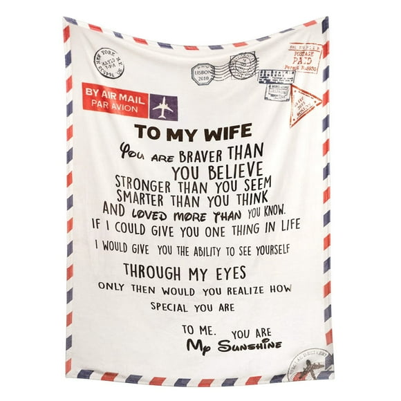 Hearth & Gear For Mom For Birthday Day Christmas Warm & Comfy Dear Mom Wife Daughter Throw Blanket Fuzzy Blanket Soft Full Size Blanket Tall Blanket A Blanket Throw Blankets for Bed Softest Throw