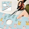 thumbnail image 6 of Yayeee Faucet Mat for Kitchen Sink 30" Diatomite Long Splash Guard Pad, Cute Rabbits, 6 of 7