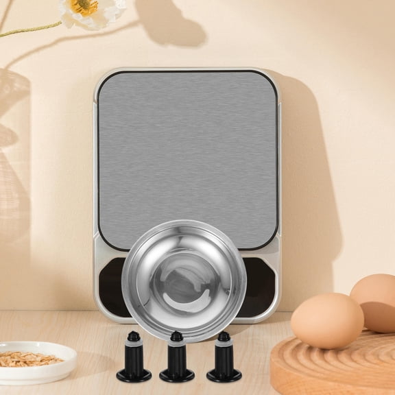 HONMEET Replacement Bumpers Kitchen Digital Scale Black Plastic Material 4Pcs