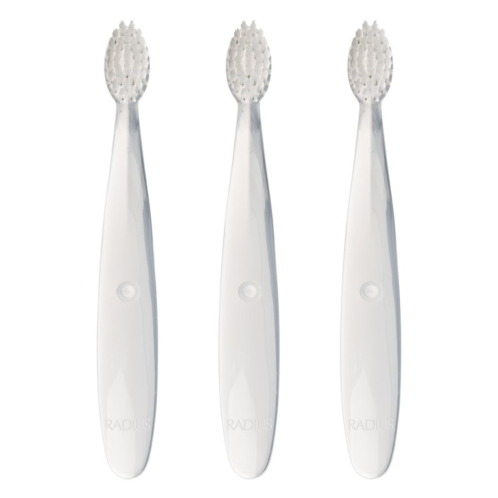 Pure Baby Toothbrush for 6 months +, Ultra Soft Bristles (Pack of 3