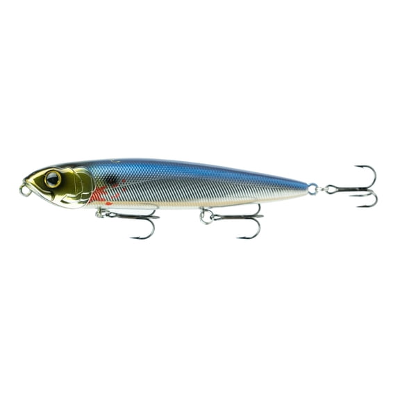 6th Sense – Dogma Topwater Walking Bait with Cupped Mouth and Rattle System, Hard Topwater Fishing Lure