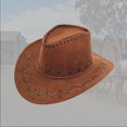 thumbnail image 3 of Sombrero de vaquero occidental Zulema Panama Gris, 3 of 8