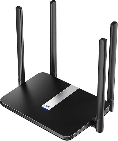 Cudy AC1200 Unlocked 4G LTE Router with SIM Card Slot, Dual-Band 1200Mbps WiFi, 4Γ High-Gain Antennas, VPN (WireGuard/OpenVPN), Backup Internet for Home, RV, Cameras, Remote Areas