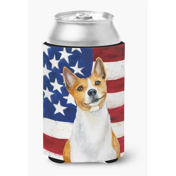 Basenji Patriotic Can or Bottle Hugger