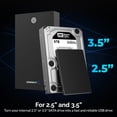 thumbnail image 2 of Carcasa de disco duro SABRENT USB 3.0 para SATA de 2,5» y 3,5», 2 of 9