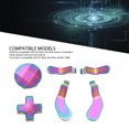 thumbnail image 4 of Metal D Pads Paddles, Wearable Stainless Steel Easy Control Hair Trigger Locks Parts  for Game Controller, 4 of 7