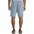 thumbnail image 2 of Harbor Bay by DXL Men's Big and Tall  Men's Big and Tall Denim Shorts, Light Stonewash, 2XL, 2 of 7