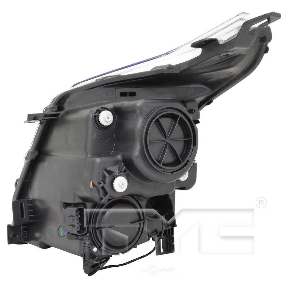 TYC Halogen Headlight Front Lamp for 14-16 Cadillac SRX Right Passenger Fits 2014 Cadillac SRX
