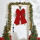 thumbnail image 5 of Christmas Double-Layer Oversized Bow With Flowing Tails Statement Hanging Decoration For Trees Banisters And Mantels, 5 of 6