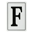 thumbnail image 1 of Uxcell Letra de Aluminio F, Números de Casa de 11.8 Pulgadas y Letras de Metal, Señales de Estacionamiento, 1 of 1