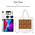 thumbnail image 3 of Yiaed Chicken And Rooster Print Fluffy Shoulder Bag Plush Bags Women Ladies Tote Bag Fluffy White Furry Purse Handbag for Autumn and Winter, 3 of 7