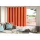 thumbnail image 1 of Panel opaco térmico K100 naranja, 1 pieza, para puerta de patio, ventana, puerta corrediza, cortina con 3 capas de ojales superiores, bloquea el calor, el frío y la luz. Tamaño: 254 cm de ancho x 213, 1 of 3