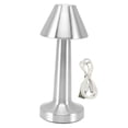 thumbnail image 2 of Lámpara LED Incesable, Luz Moderna De Mesa Inalámbrica Con 3 Colores Iluminación, Recargable, Carcasa De Metal, Para Interiores Al Aire Libre, Control Táctil, Interruptor, 2 of 7