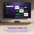 thumbnail image 5 of Roku Streambar SE - 2-in-1 TV Soundbar with Built-in Streaming, Premium Speakers, & Speech Clarity, 5 of 14