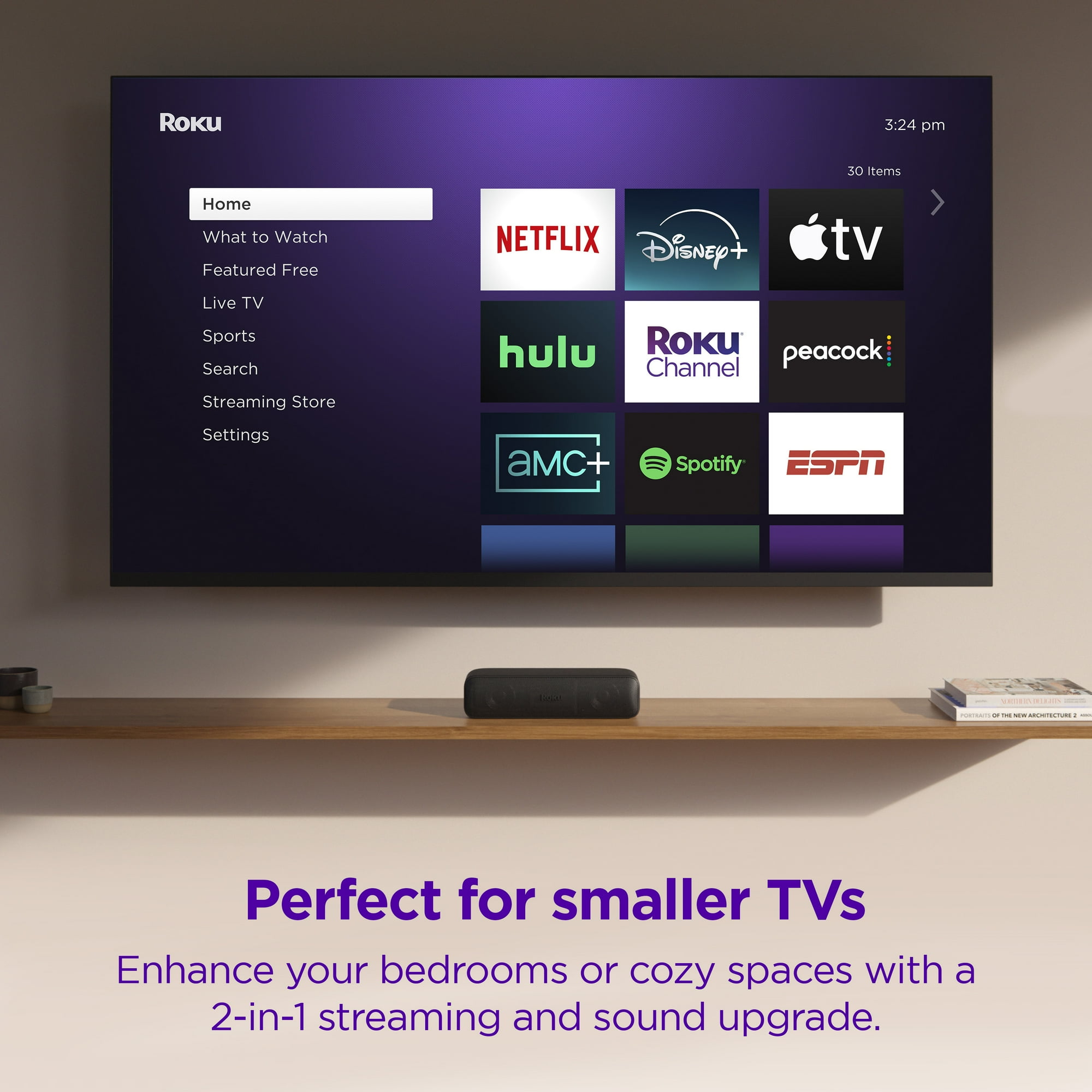 Perfect for smaller TVs