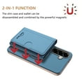thumbnail image 2 of Allytechgroup Wallet Case for Samsung Galaxy S25, RFID Blocking PU Leather Stand Phone Shell with Credit Card Slot Shockproof Back Cover for Samsung Galaxy S25 Women Men, Lightblue, 2 of 7