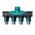thumbnail image 4 of Válvula de Adaptador de Grifo de 4 Vías, Conector de Tubo de de Jardín de Colector de Cierre Cola Divisor de grifo múltiple, 4 of 7