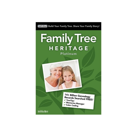 Family Tree Heritage Platinum - (v. 15) - license - download - ESD - Mac