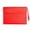 Red, variant on WEGFTDUOP A4 Waterproof Leather File Folder, Document Case with Removable Hand Strap for Office