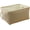 Beige—Small(12*8*5" ), variant on Tegance 3-Pack Extra Large Storage Basket Set, Trunk Organizer, Clothes Toys Bin, 16 x 12 x 8 Inches, Rectangular Canvas Fabric Collapsible Shelf Box with Handles, Beige