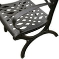 thumbnail image 4 of Ornate Traditional Outdoor Cast Aluminum Patio Dining Chair, 4 of 4