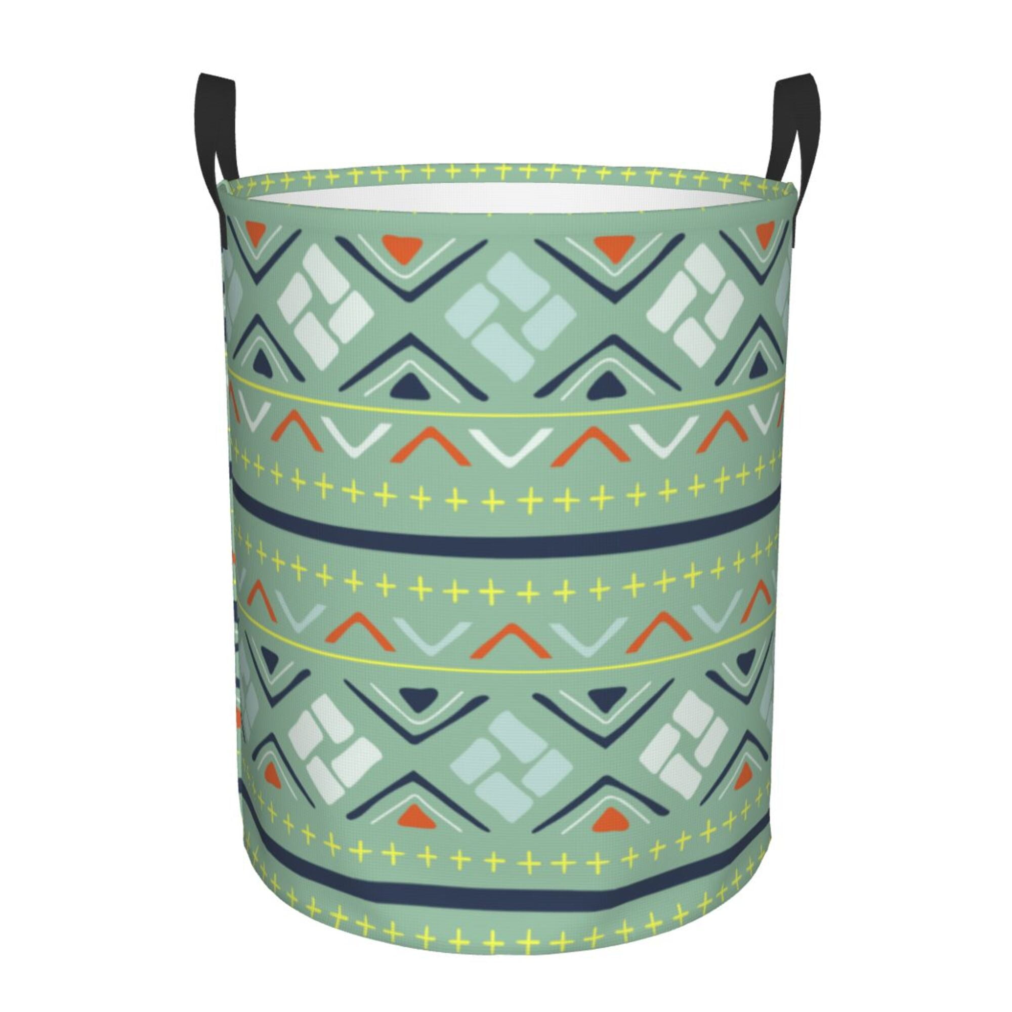 ZICANCN Laundry Basket Organizer, Retro Bohemian Old Style Collapsible ...