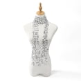 thumbnail image 3 of Vjnyvs Womens Sequins Neckerchief Sparkly Y2K Sequined Long Skinny Scarves for Party, 3 of 7