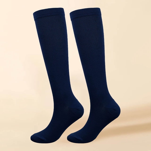 Compression Socks Women And Men Circulation Best For Running Travel Recovery & Flight Socks
