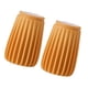 thumbnail image 3 of Tope de cama de pared Sincero 2 piezas Anticolisión ABS Sin perforaciones Giratorio Silencioso Amarillo grande, 3 of 9