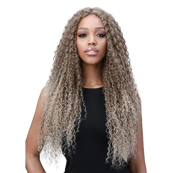 Bobbi Boss Miss Origin Designer Mix 12A Weave Bundle - NATURAL JERRY CURL 3PC Free Closure (1B)