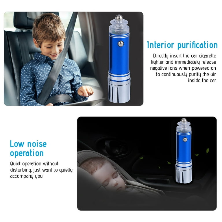 cigarette lighter ionizer SPOORYYO Car Atmosphere Purifier Premium Ionizer for Eliminating Bad Odors,  Pet Smells, and Fumes in Cars