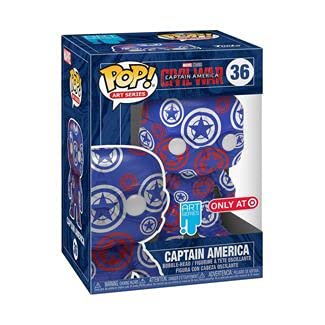 Funko POP! Art Series Marvel America Civil War America #36 Exclusive -