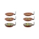 thumbnail image 4 of Sonducket Alimentador de colibrí, bandeja de alimentación colgante con soportes resistentes, tornillos, bebedero de pájaros de gran capacidad tres capas 2piezas, 4 of 6