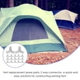 thumbnail image 3 of Greenadscape 20Pcs Tent Awning and Plastic Tee Connectors for Canopy Tent Construction, 3 of 8