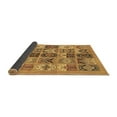 thumbnail image 2 of Ahgly Company Indoor Rectangle Abstract Brown Modern Area Rugs, 5' x 8', 2 of 4