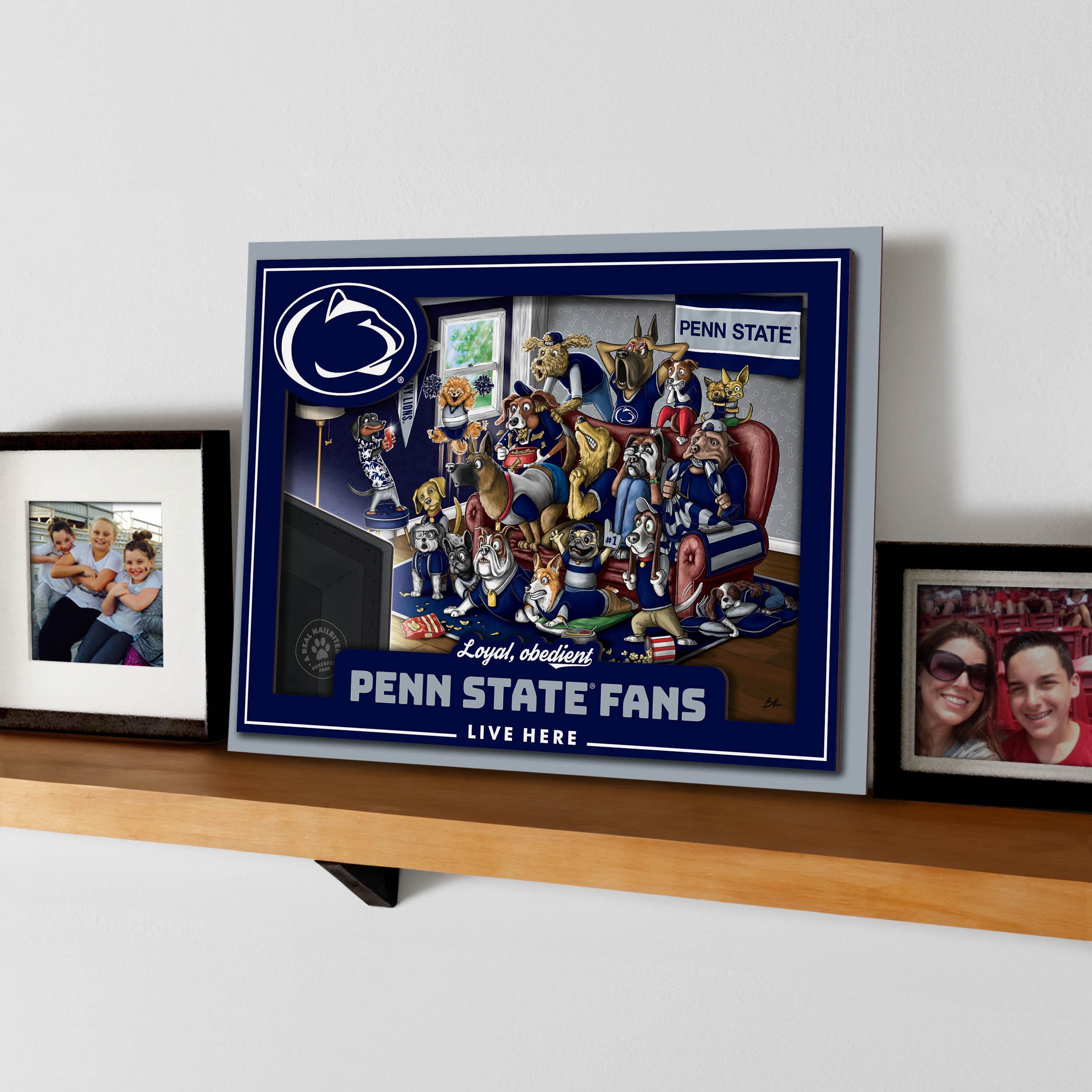 YouTheFan NCAA Penn State Nittany Lions Purebred Fans Wall Art
